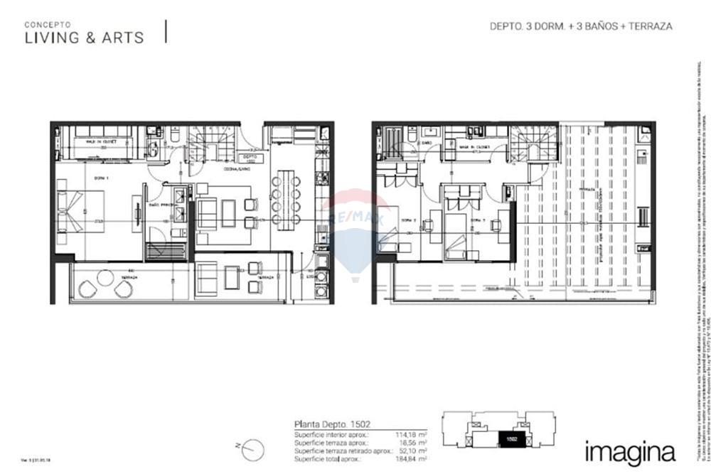 Residencial - Piso - Las Condes, Santiago, Metropolitana De Santiago - CL - 35 - 1028018151-851