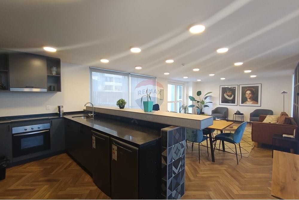 Departamento - Arriendo - Ñuñoa, Santiago, Metropolitana De Santiago - Sala Lounge Horiz 1.jpg - 1028096063-30