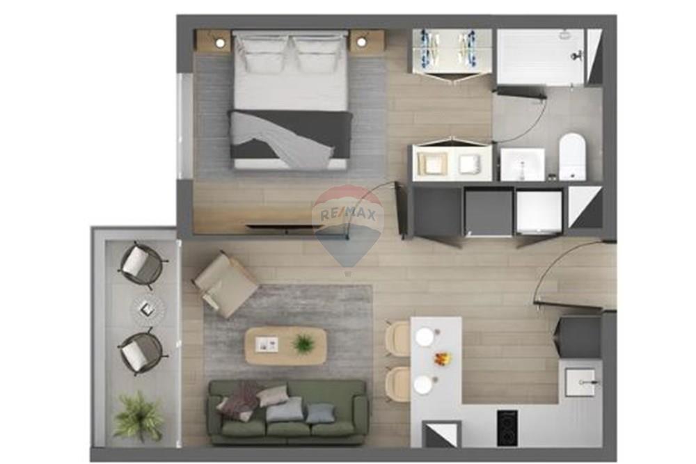 Residential - Διαμέρισμα - Santiago, Santiago, Metropolitana De Santiago - CL - Esencial A.JPG - 1028018320-275