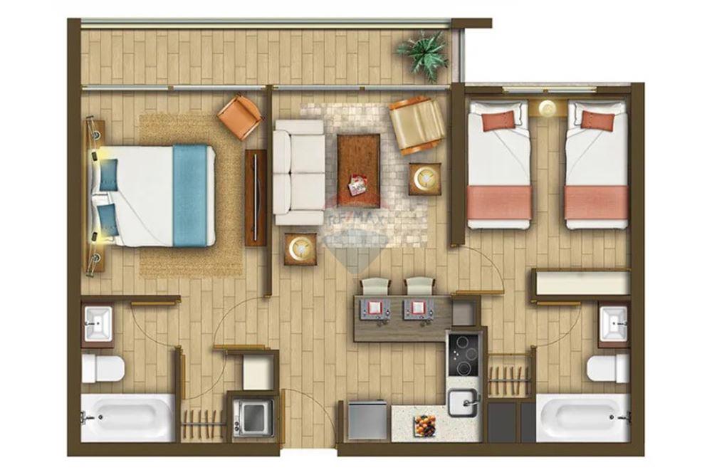 Residential - Διαμέρισμα - Estación Central, Santiago, Metropolitana De Santiago - CL - 4 - 1028091006-660