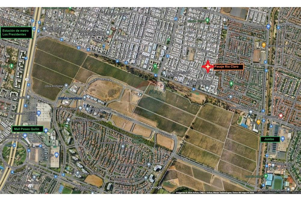 Residential - ਅਲੱਗ ਥਲੱਗ ਬਣਿਆ ਹੋਇਆ ਘਰ - Peñalolén, Santiago, Metropolitana De Santiago - CL - MAPA PASAJE RIO CLARO.jpg - Backyard - 1028085027-171