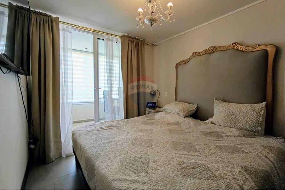Departamento - Arriendo - Ñuñoa, Santiago, Metropolitana De Santiago - Pieza Ppal Horiz 2.jpg - Dormitorio Principal - 1028096063-30