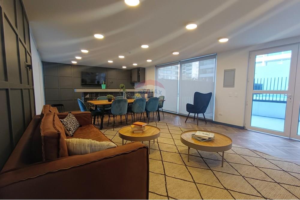 Departamento - Arriendo - Ñuñoa, Santiago, Metropolitana De Santiago - Sala Lounge Horiz 2.jpg - 1028096063-30