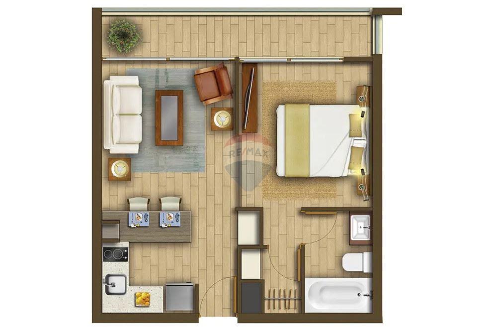 Residential - Διαμέρισμα - Estación Central, Santiago, Metropolitana De Santiago - CL - 3 - 1028091006-660