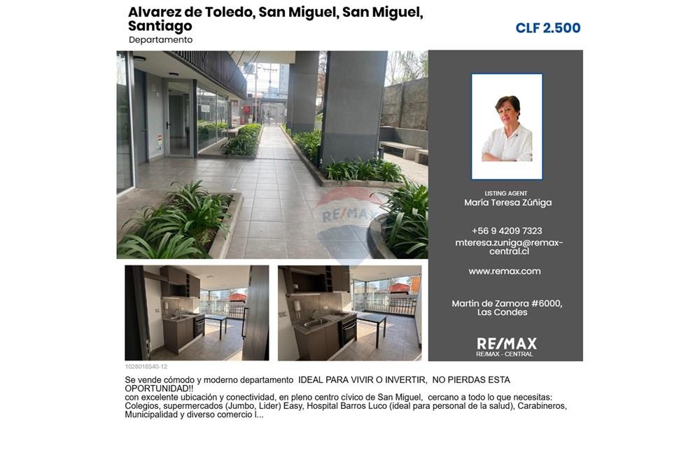 Woningbouw - Appartement - San Miguel, Santiago, Metropolitana De Santiago - CL - WH7AT9ZLEK.jpg - 1028018540-12