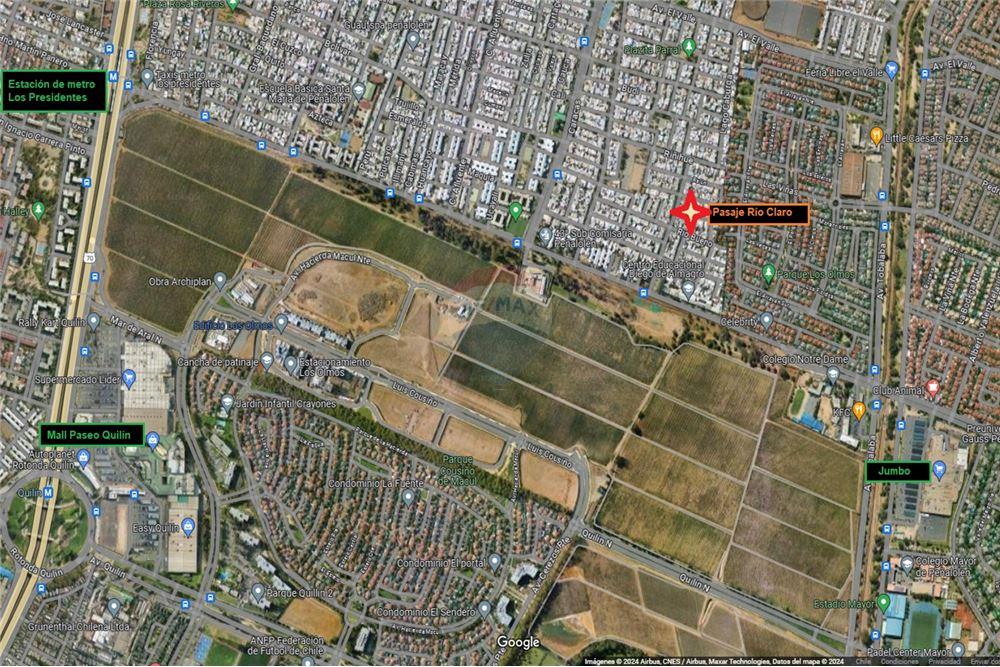 Residential - ਅਲੱਗ ਥਲੱਗ ਬਣਿਆ ਹੋਇਆ ਘਰ - Peñalolén, Santiago, Metropolitana De Santiago - CL - Mapa del sector - ਗੈਰੇਜ - 1028085027-171