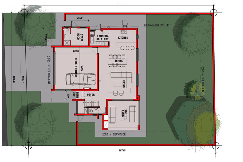 Residential - ਅਲੱਗ ਥਲੱਗ ਬਣਿਆ ਹੋਇਆ ਘਰ - Fountainbrook Estate, Gauteng - South Africa - 4 - 1031393025-832