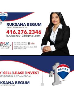 Ruksana Begum - RE/MAX Community Realty Inc.