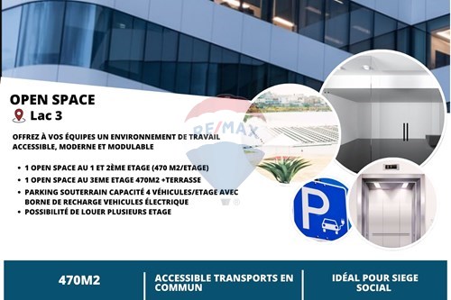 Location-Bureau-Zone Industrielle du Kram (lac ind)  - Tunis  - Tunisie-1048004061-23