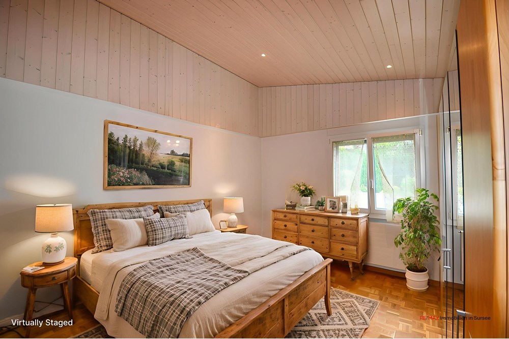Einfamilienhaus - Kauf - Buttisholz, Luzern - DG-Schlafzimmer-rechts - Bedroom - Farmhouse - 5.jpg - 111181001-19