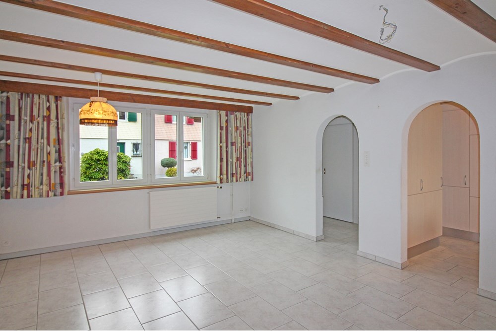 Reihenhaus - Kauf - Herzogenbuchsee, Bern - wohnzimmer-überblick.jpg - 110510029-7