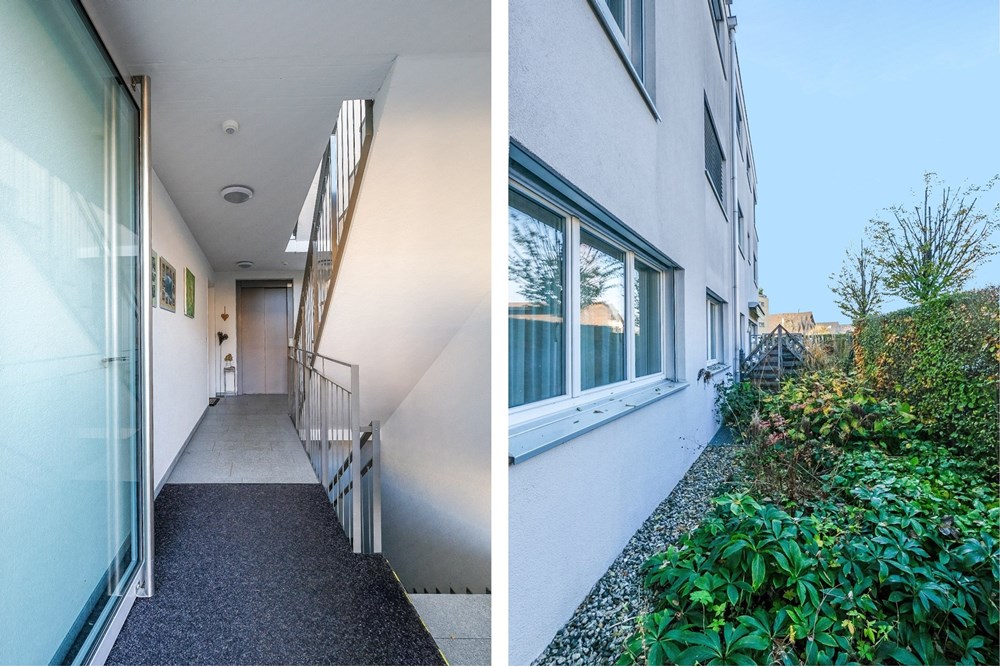 Gartenwohnung - Kauf - Hausen bei Brugg, Aargau - Eingang_Ostfassade.jpg - 115360017-82