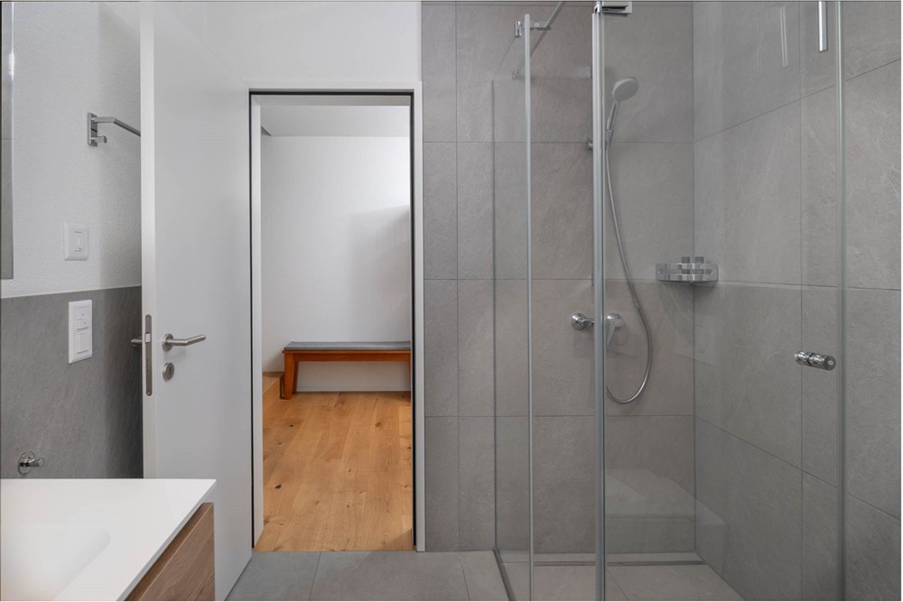 Doppelhaushälfte - Kauf - Wohlen AG, Aargau - 030 - Fischerhüsliweg 14B, 5610 Wohlen (Daniel Blake Fotografie).jpg - Dusche - 111241001-33