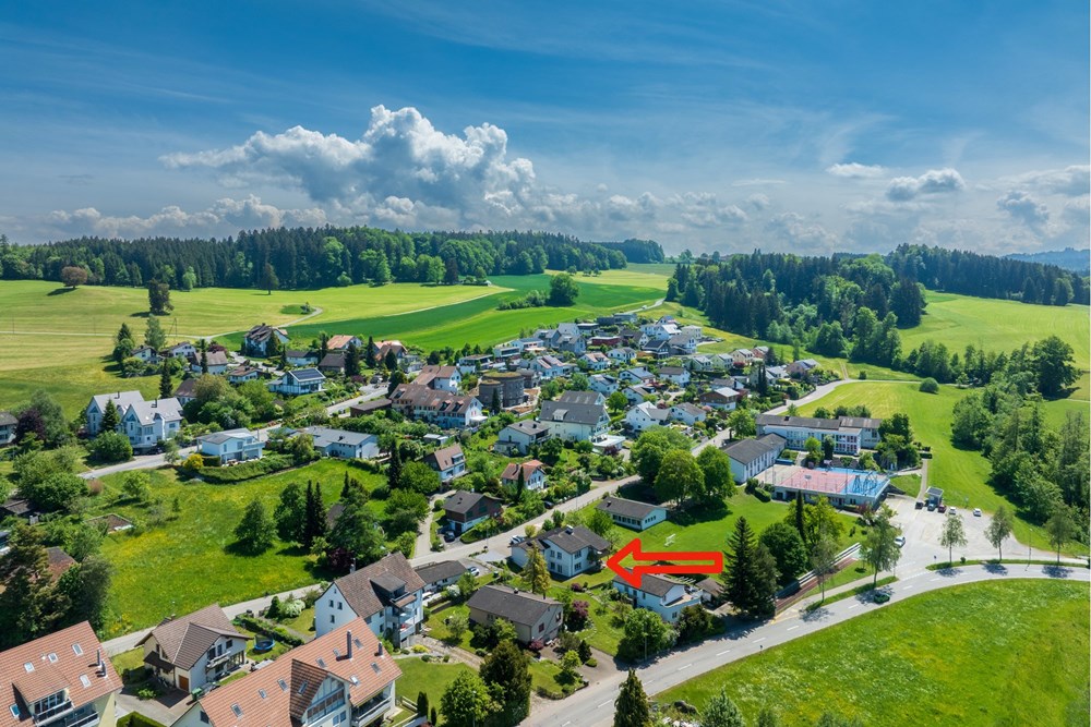 Bauland - Kauf - Wildberg, Zürich - 1_Drohne7 Pfeil.jpg - 118761010-22