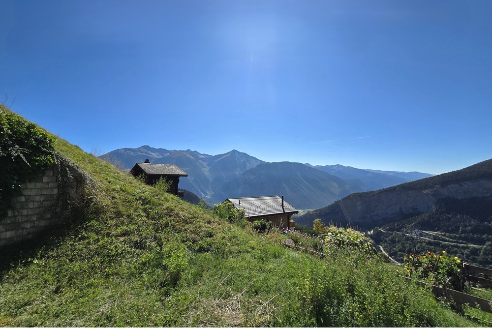 Studio - Kauf - Albinen, Wallis - Studio 'Ilhorn' Albinen_Aussicht.jpg - 119101007-721