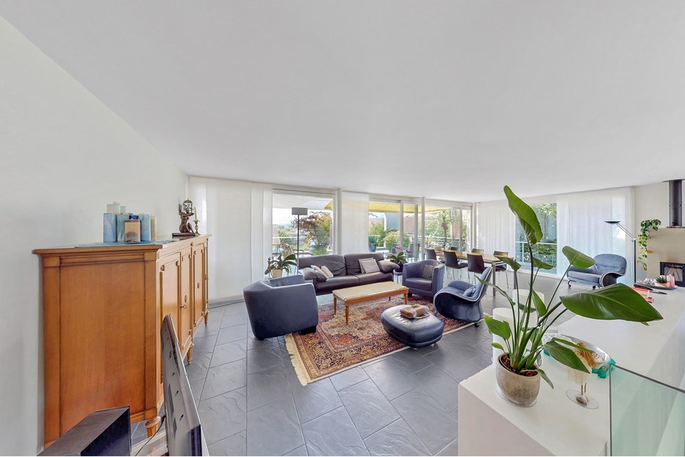 Einfamilienhaus - Kauf - Küttigen, Aargau - F_3zu2_OG 2_Wohnzimmer zu Terrasse_Eibenweg 1_Küttigen.jpg - 119841002-85