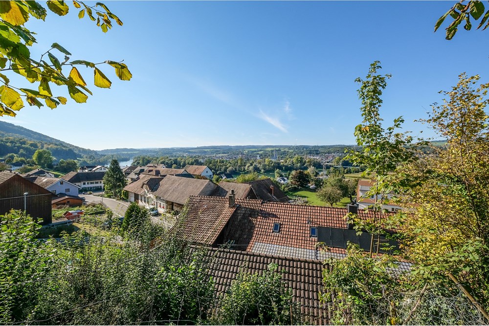 Einfamilienhaus - Kauf - Schwaderloch, Aargau - Aussicht vom Garten.jpg - 115360017-85