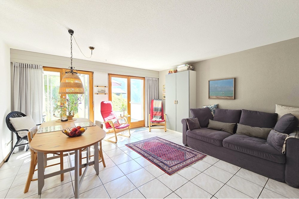 Studio - Kauf - Albinen, Wallis - Studio 'Ilhorn' Albinen_Wohnen-Essen b.jpg - Wohn-/Esszimmer - 119101007-721