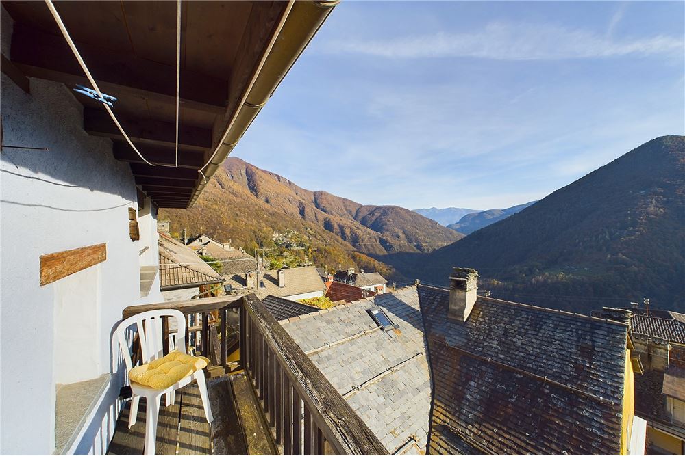 Prédio Habitacional - Apartamento uso sazonal - Loco, Tessin - CH - Terrazza con vista panoramica /Terrasse mit Panoramablick - 119001086-38