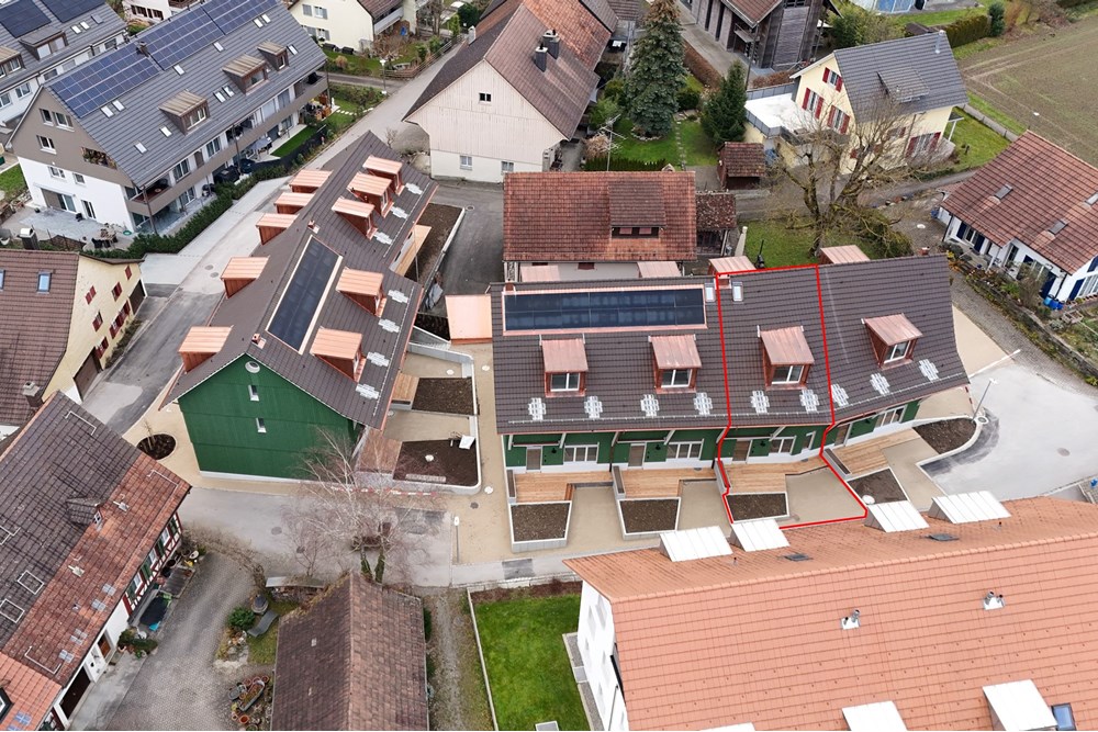 Einfamilienhaus - Kauf - Oberwil Dägerlen, Zürich - Ansicht von oben markiert B3.jpg - 110161079-41