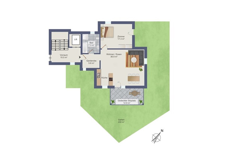 Gartenwohnung - Kauf - Gontenschwil, Aargau - 37128_755354_1988570_Gontenschwil_Hinterdorfstr_UG_bearbeitet.jpg - 110050029-186
