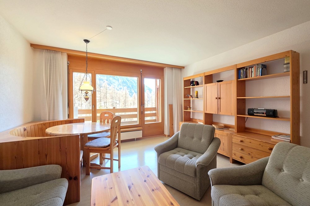 Wohnung - Kauf - Leukerbad, Wallis - 3.5 Zi-Wohnung_Schneehorn in Leukerbad_Wohn-Esszimmer c.jpg - 119101007-733