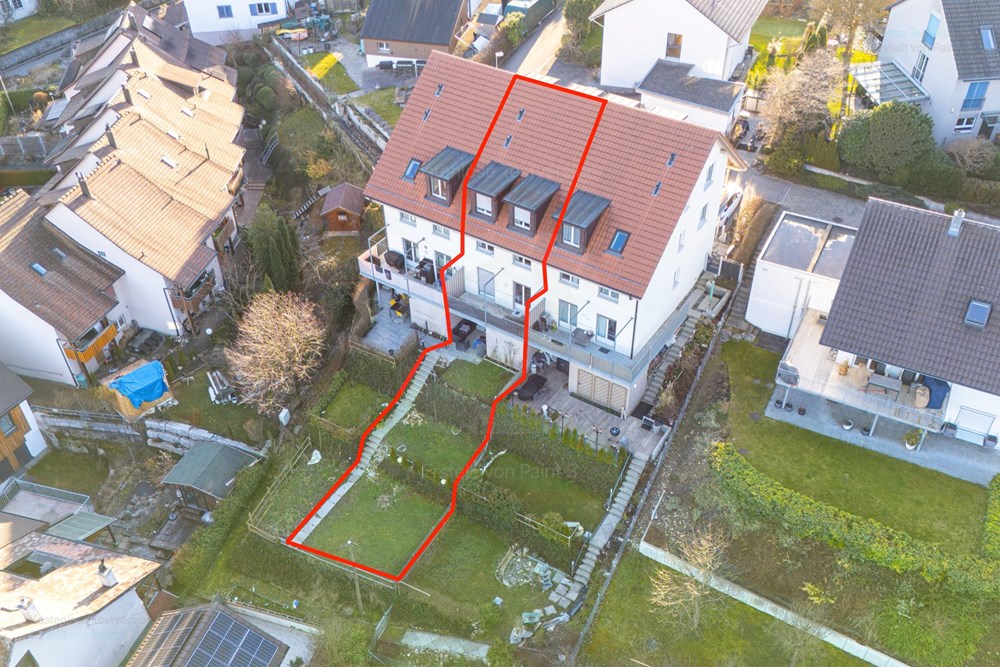 Reihenhaus - Kauf - Herblingen, Schaffhausen - Aussenmarkiert.jpg - 119511009-189