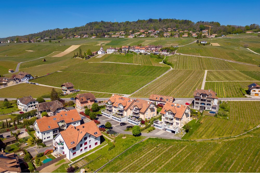 Résidentiel - Appartement avec jardin - Fechy, Waadt - CH - Drone 1.jpg - 119791003-381