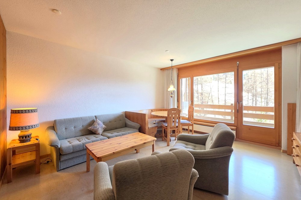 Wohnung - Kauf - Leukerbad, Wallis - 3.5 Zi-Wohnung_Schneehorn in Leukerbad_Wohn-Esszimmer b.jpg - 119101007-733