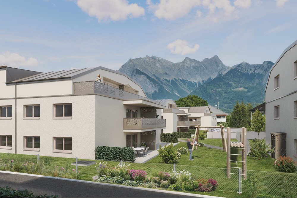 Gartenwohnung - Kauf - Bad Ragaz, St. Gallen - 2010_Ragaces_Aussen_03 (1).jpg - 119141007-767