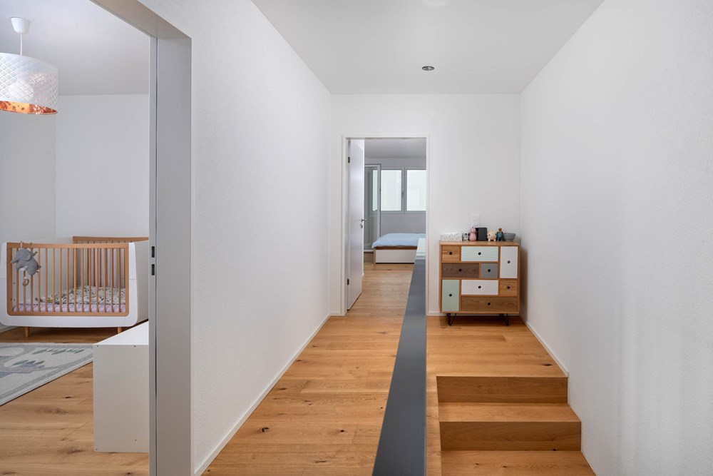 Doppelhaushälfte - Kauf - Wohlen AG, Aargau - 007 - Fischerhüsliweg 14B, 5610 Wohlen (Daniel Blake Fotografie).jpg - Korridor / Gang - 111241001-33