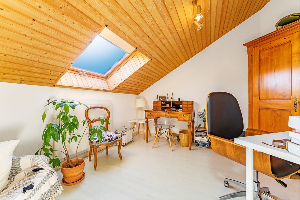 Résidentiel - Maison mitoyenne - Attalens, Freiburg - CH - Upstairs Office.jpg - 119791003-373