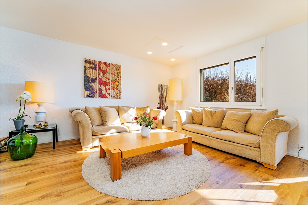 Résidentiel - Maison mitoyenne - Attalens, Freiburg - CH - Living Room 3.jpg - 119791003-373