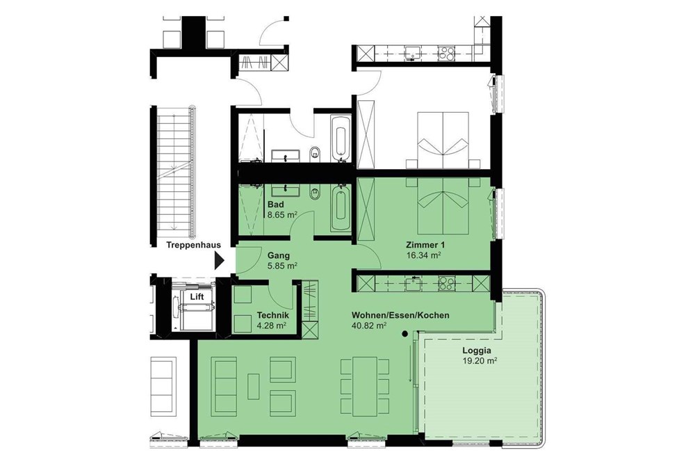 Wohnung - Vermietung - Frick, Aargau - Haus I, Wohnung 1.1, 2.1, 3.1 - 2.5 Zi - Ausschnitt.jpg - 110091022-3