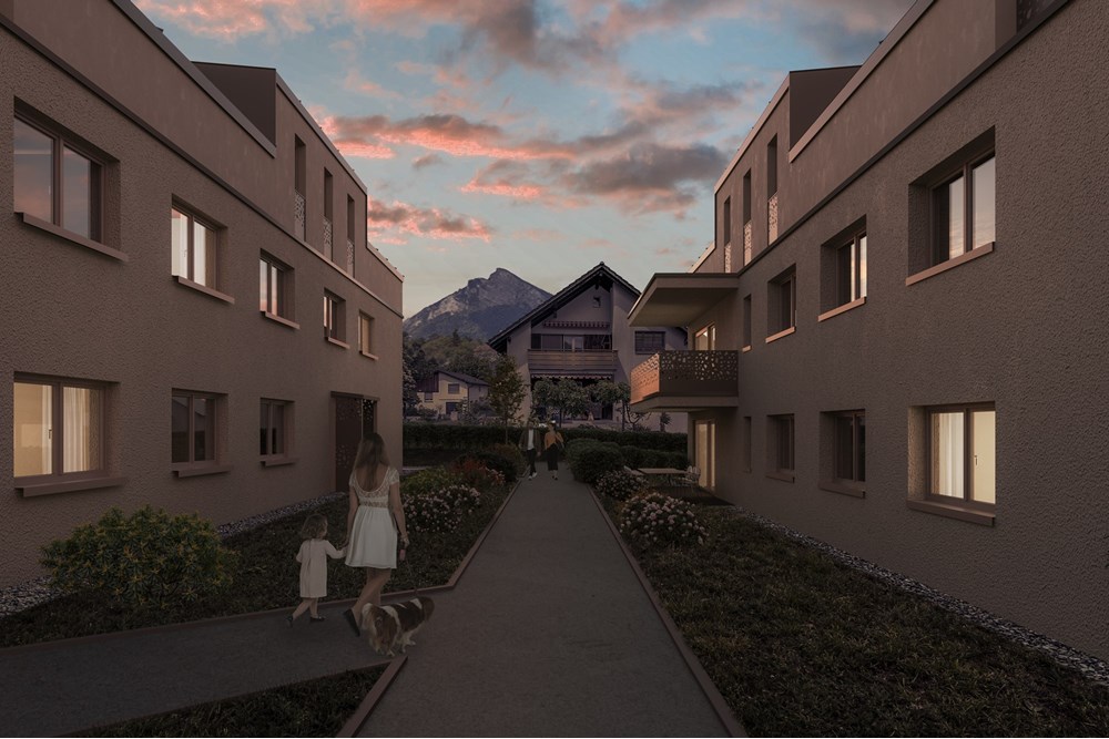 Gartenwohnung - Kauf - Bad Ragaz, St. Gallen - 2010_Ragaces_Aussen_02 (1).jpg - 119141007-767