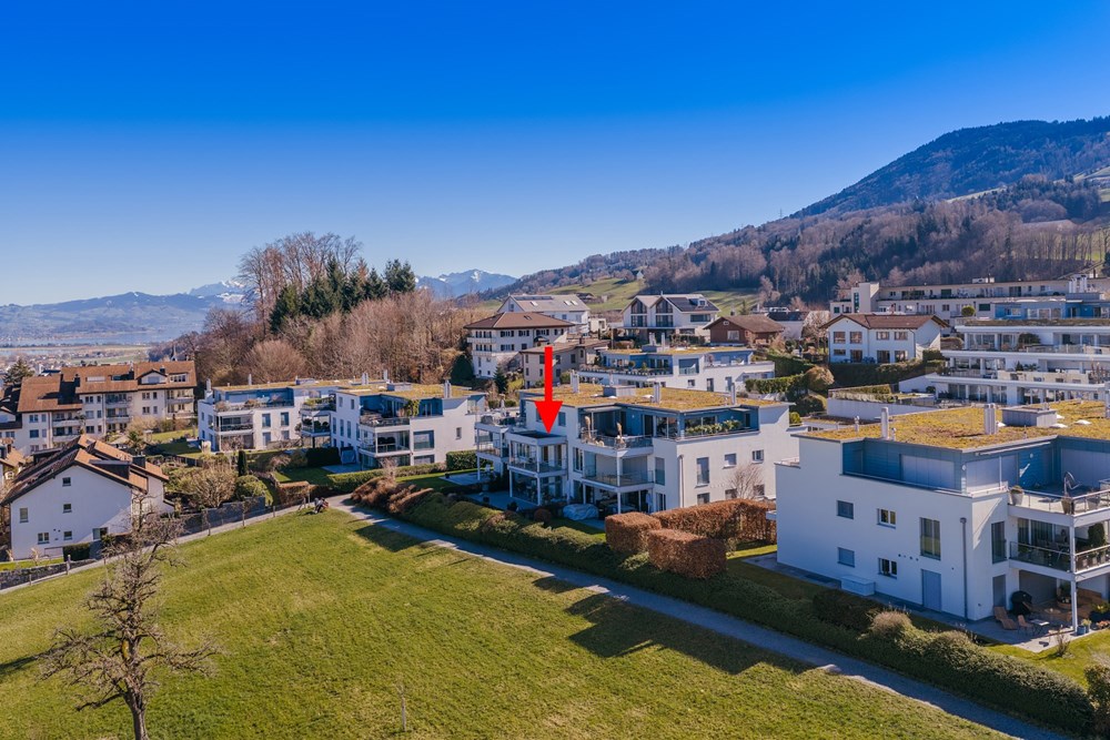 Wohnung - Kauf - Wilen b. Wollerau, Schwyz - DJI_20260227120644_0074_D (eingezeichnet).jpg - 119271026-25