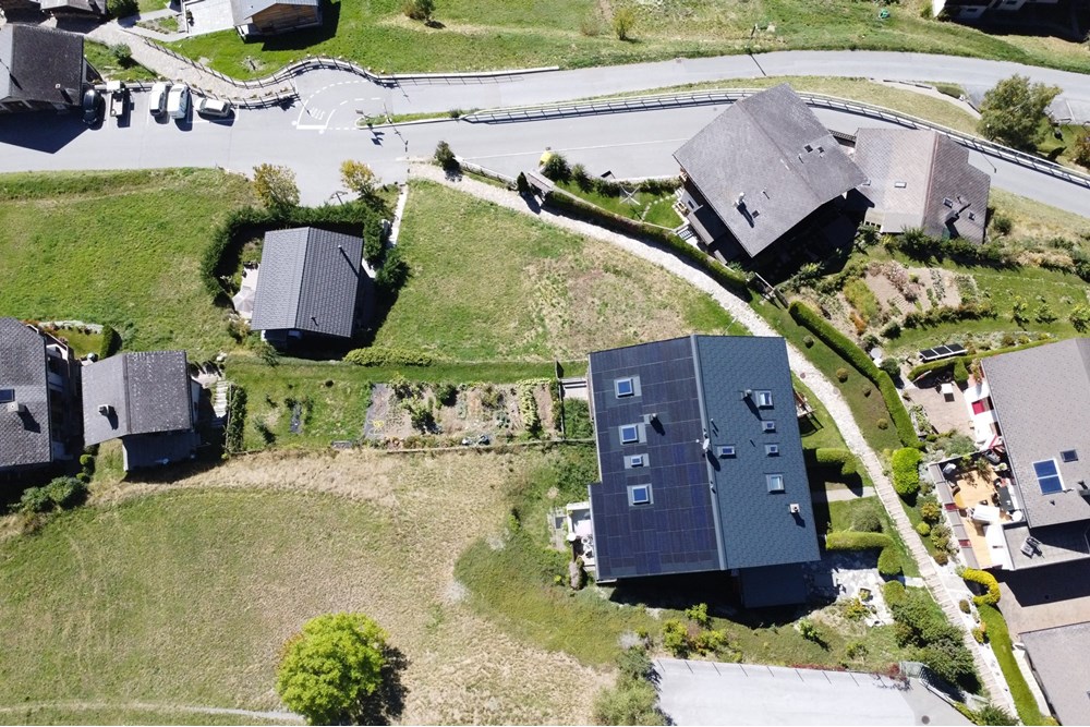 Studio - Kauf - Albinen, Wallis - Studio 'Ilhorn' Albinen_Luftaufnahme.JPG - 119101007-721