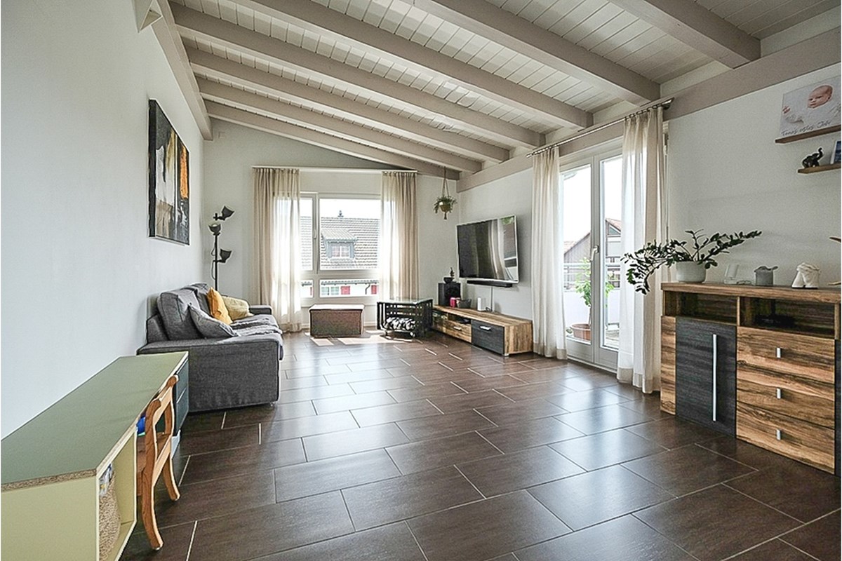 Maisonette - Kauf - Würenlingen, Aargau - Wohnzimmer 1.jpg - 115360017-88