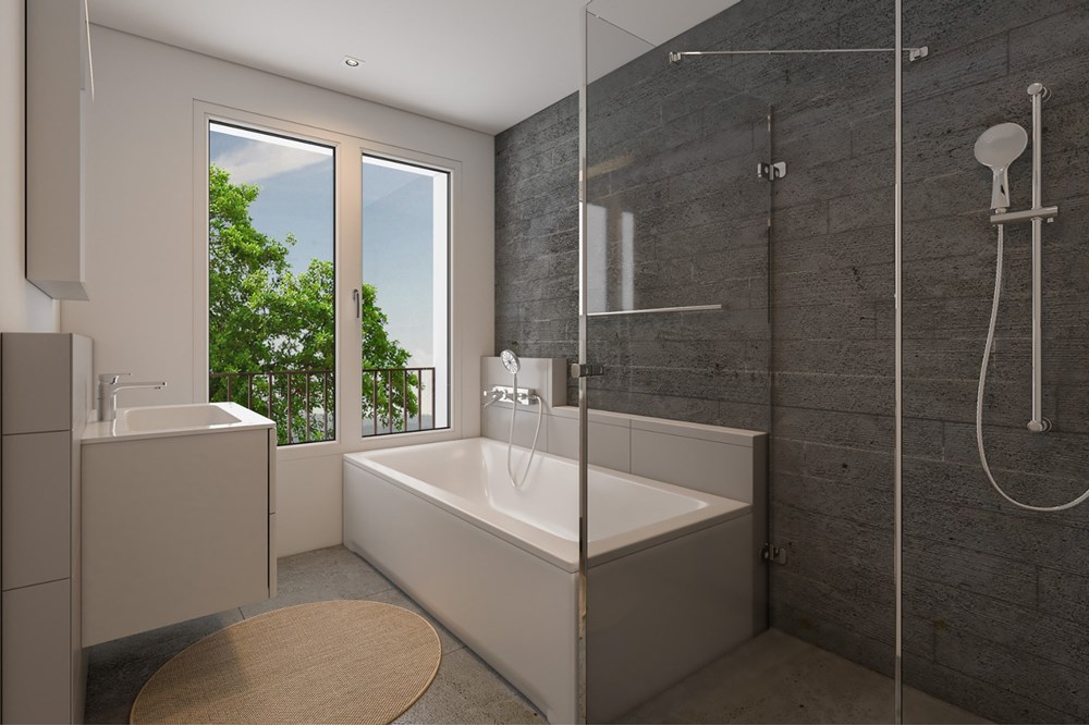 Wohnung - Kauf - Hildisrieden, Luzern - Badezimmer.jpg - 111261001-1