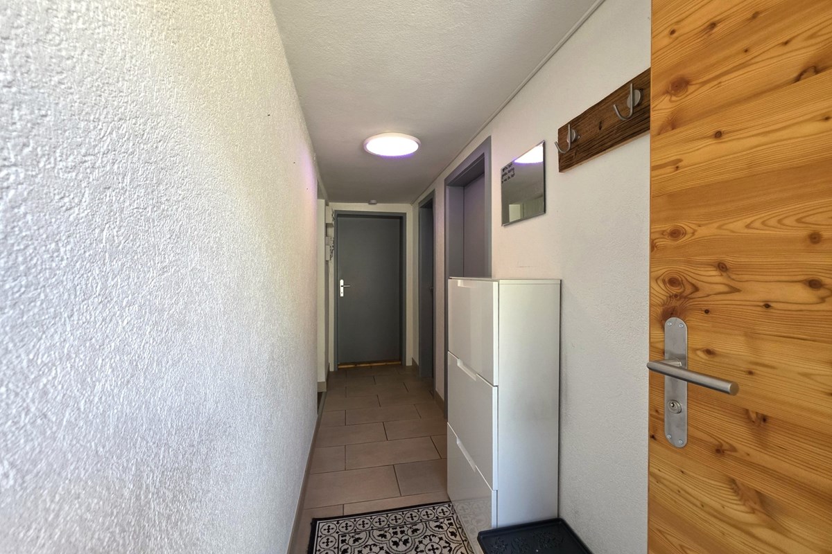 Wohnung - Kauf - Leuk, Wallis - 3.5 Zi-Wohnung in Leuk-Stadt_Eingang-Garderobe.jpg - Korridor / Gang - 119101007-741