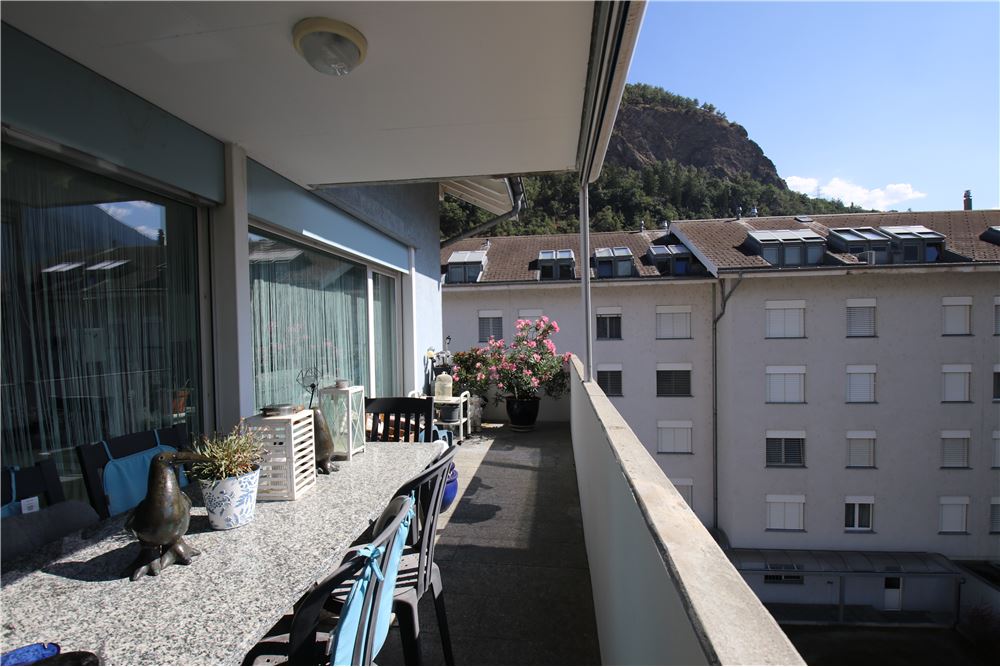 Maisonette - Kauf - Visp, Wallis - Balkon 4. Etage - 119091001-287