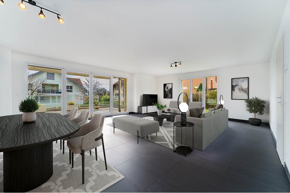 Résidentiel - Appartement avec jardin - Fechy, Waadt - CH - Salon 4_final.jpg - 119791003-381