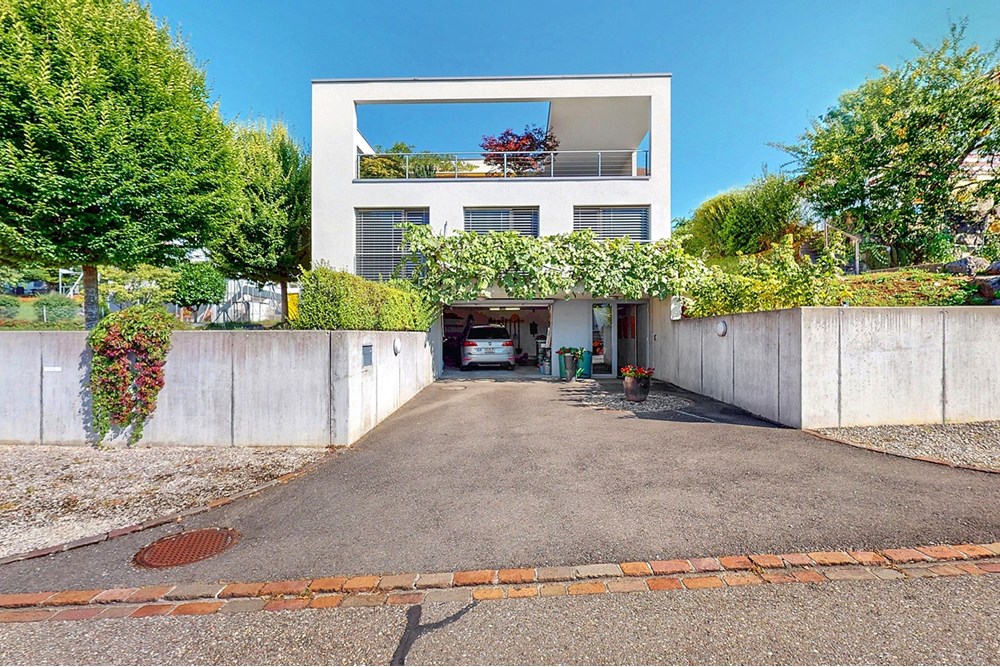 Einfamilienhaus - Kauf - Küttigen, Aargau - F_3zu2_Aussenansicht frontal_Eibenweg 1_Küttigen.jpg - 119841002-85