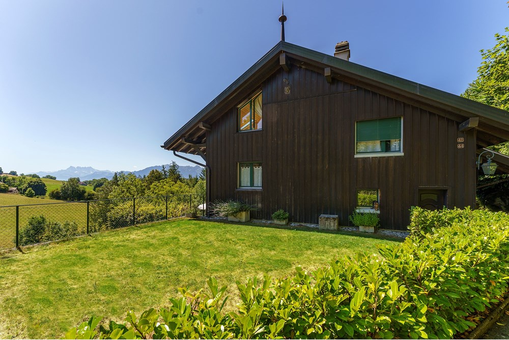 Résidentiel - Maison mitoyenne - Attalens, Freiburg - CH - Jardin.jpg - 119791003-373