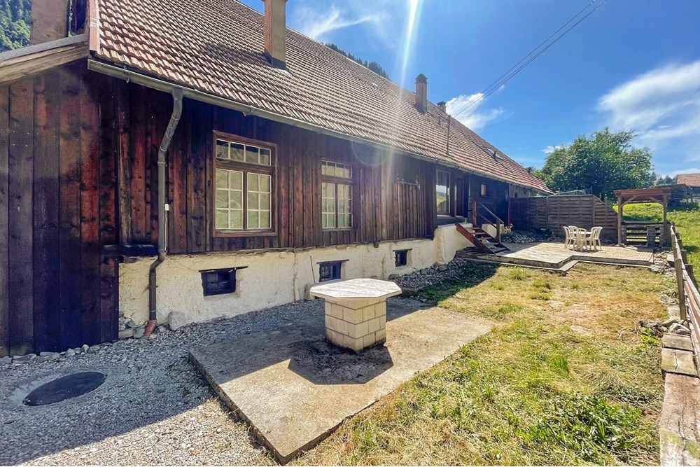 Résidentiel - Ferme - Charmey (Gruyère), Freiburg - CH - jardin.jpg - 119791003-374