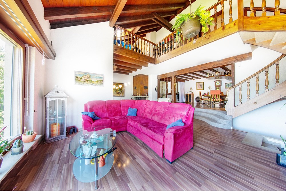 Villa - Kauf - Vitznau, Luzern - 253A6542.jpg - Wohnzimmer - 119871001-102