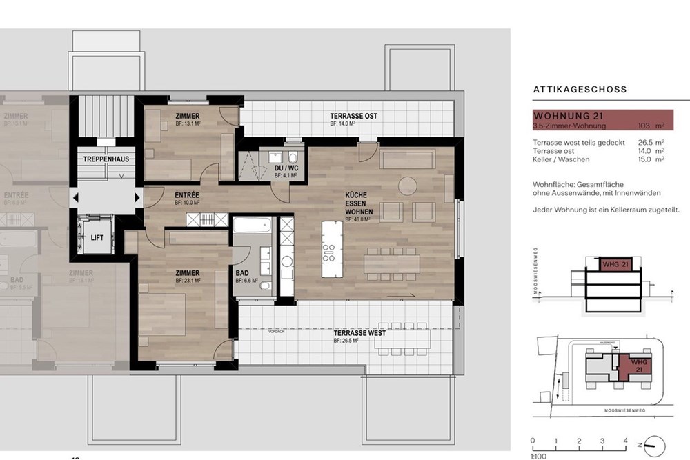 Attikawohnung - Kauf - Winterthur, Zürich - 3.5 DG_WHG 21.jpg - 110161080-40