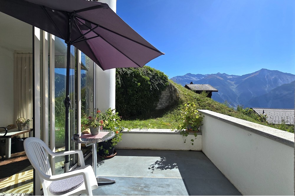 Studio - Kauf - Albinen, Wallis - Studio 'Ilhorn' Albinen_Terrasse.jpg - Terrasse - 119101007-721