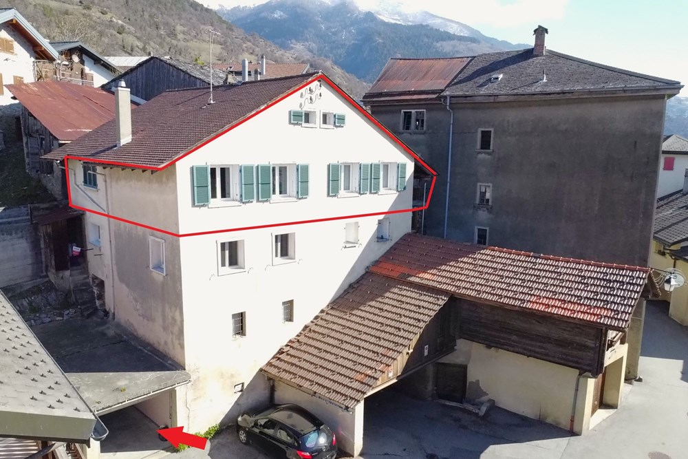 Wohnung - Kauf - Varen, Wallis - 4.5 Zi-Wohnung in Varen_Hausansicht 2.JPG - 119101007-731