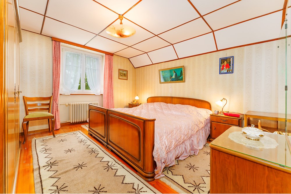 Résidentiel - Ferme - Epalinges, Waadt - CH - Chambre 1.jpg - 119791003-380